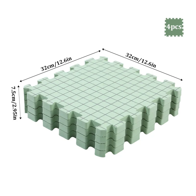 4Pcs Foam Blocking Board Ultra Thick Foam Knitting Block Mat Portable Grid Knitting Board Reusable Foam Crafts Blocking Mats
4Pcs Foam Blocking Board Ultra Thick Foam Knitting Block Mat Portable Grid Knitting Board Reusable Foam Crafts Blocking Mats