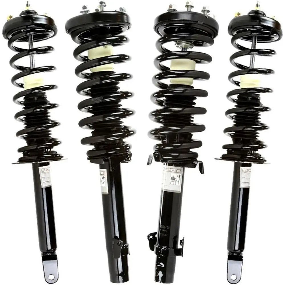 AutoShack Front & Rear Complete Strut & Coil Spring Assemblies for Honda, Accord 2008-2012, FWD L4 2.4L V6 3.5L
AutoShack Front & Rear Complete Strut & Coil Spring Assemblies for Honda, Accord 2008-2012, FWD L4 2.4L V6 3.5L