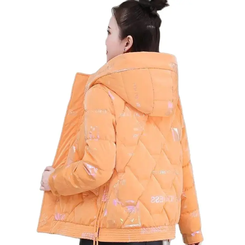 Glossy New Winter Down Cotton-Padded Jacket Women's Fashion Slim Short Collar Thick Coat Student Warm Zipper Pocket Outerwear
Glossy New Winter Down Cotton-Padded Jacket Women's Fashion Slim Short Collar Thick Coat Student Warm Zipper Pocket Outerwear
