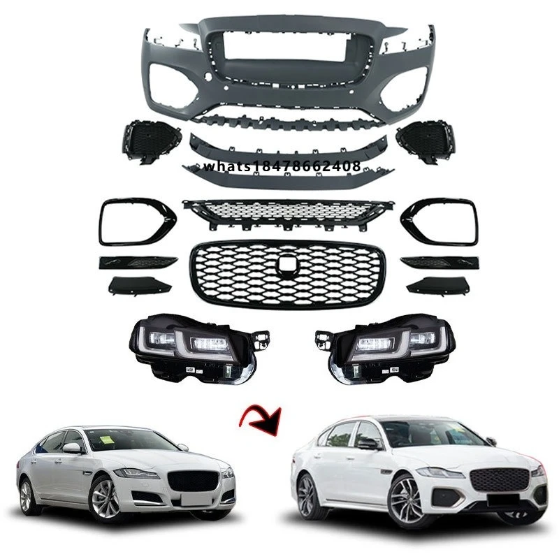 For 2016-2024 XF Front Bumper Kit Replacement Upgrade Original New Model ABS Plastic W223 Pickup Exhaust for Car Parts
For 2016-2024 XF Front Bumper Kit Replacement Upgrade Original New Model ABS Plastic W223 Pickup Exhaust for Car Parts
