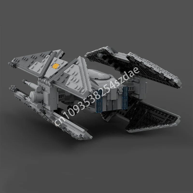 861 шт. MOC TIE Avenger Canon Star Battle Строительные блоки Практическая игрушка для развития терпения и концентрации на день рождения
861 шт. MOC TIE Avenger Canon Star Battle Строительные блоки Практическая игрушка для развития терпения и концентрации на день рождения
