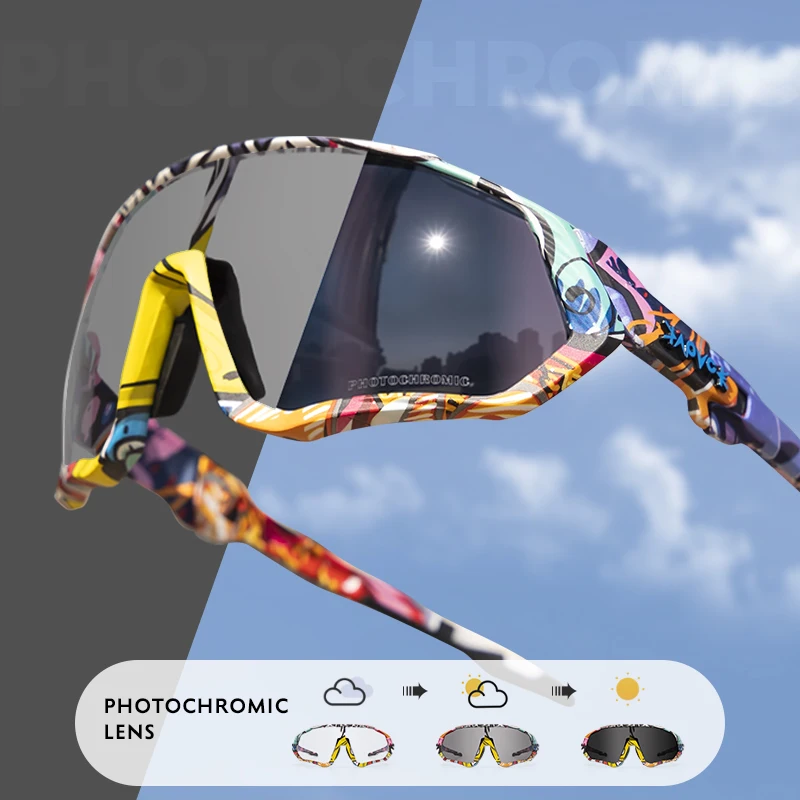 Kapvoe Photochromic Cycling Sunglasses Men Women Sport Road Mtb Mountain Bike Bicycle Glasses Cycling Glasses Eyewear Goggle
Kapvoe Photochromic Cycling Sunglasses Men Women Sport Road Mtb Mountain Bike Bicycle Glasses Cycling Glasses Eyewear Goggle