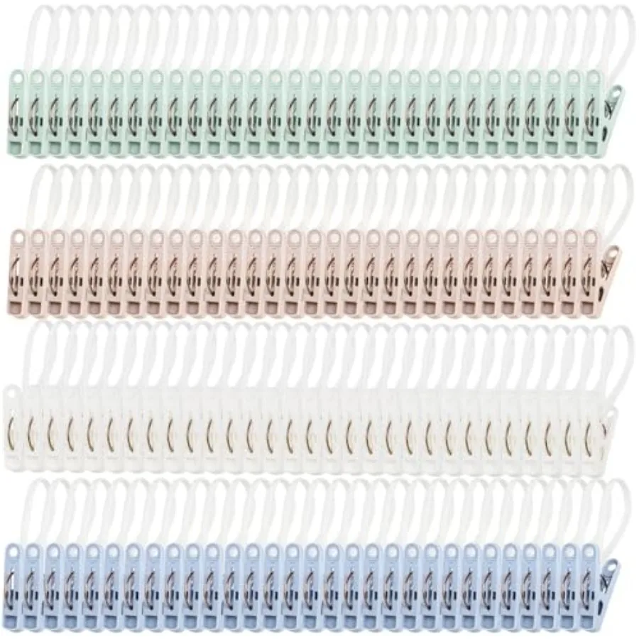 20 Pack Plastic Clothes Pins, Multi-Purpose Plastic Hanging Clips with Rope, Windproof Laundry Hooks Hanger Clips Clothespins C
20 Pack Plastic Clothes Pins, Multi-Purpose Plastic Hanging Clips with Rope, Windproof Laundry Hooks Hanger Clips Clothespins C