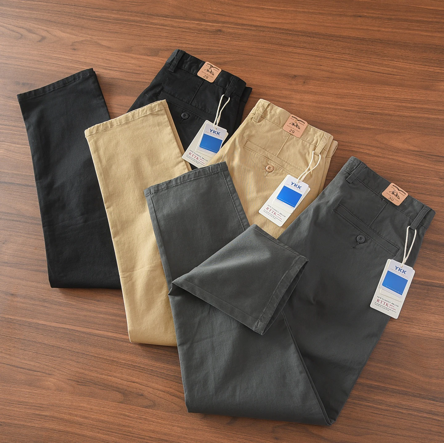 Мужские повседневные брюки из чистого хлопка в стиле ретро, прямого кроя, облегающие, удобные, мягкие, на каждый день, с эластичным поясом и застежкой-молнией
Мужские повседневные брюки из чистого хлопка в стиле ретро, прямого кроя, облегающие, удобные, мягкие, на каждый день, с эластичным поясом и застежкой-молнией