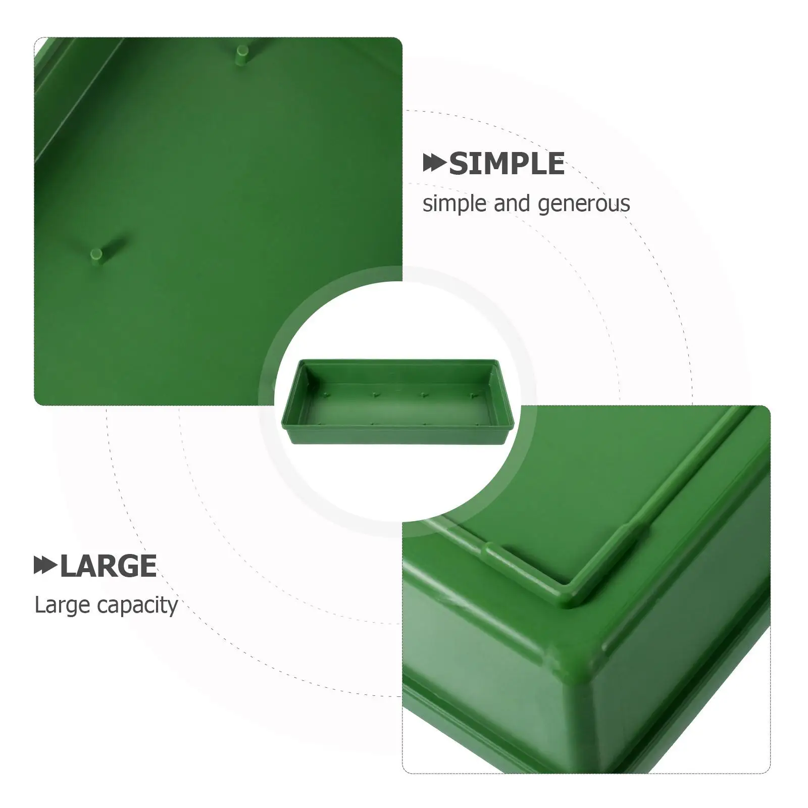 10 Pcs Green Flower Mud Tray Decorative Foam Trays for Arrangements Wedding Party Supplies Plastic Long Needle Plate Holder
10 Pcs Green Flower Mud Tray Decorative Foam Trays for Arrangements Wedding Party Supplies Plastic Long Needle Plate Holder