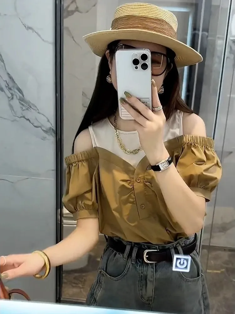 Shirts Women Ramie Blend Button Tab Sleeve Relaxed Fit Coastal Walk Bohemian Blouse For Nature-loving Women Leisure Getaway
Shirts Women Ramie Blend Button Tab Sleeve Relaxed Fit Coastal Walk Bohemian Blouse For Nature-loving Women Leisure Getaway