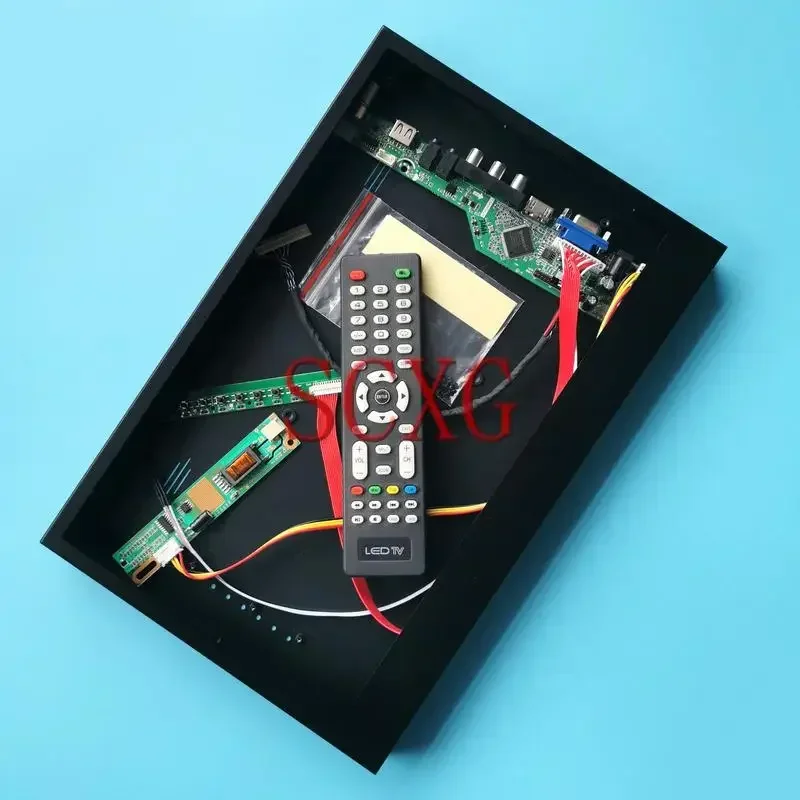 Metal Case+Analog TV Driver Board Fit CLAA141WB02 CLAA141WB02A 1CCFL VGA USB HDMI-Compatible 14.1" DIY Kit 30 Pin LVDS 1280*800
Metal Case+Analog TV Driver Board Fit CLAA141WB02 CLAA141WB02A 1CCFL VGA USB HDMI-Compatible 14.1" DIY Kit 30 Pin LVDS 1280*800