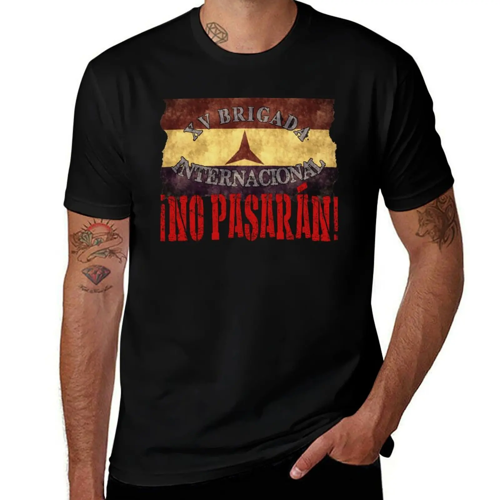 BRIGADA INTERNACIONAL, NO PASARAN T-Shirt cute tops Louboutins valentines clothes t shirt for men
BRIGADA INTERNACIONAL, NO PASARAN T-Shirt cute tops Louboutins valentines clothes t shirt for men