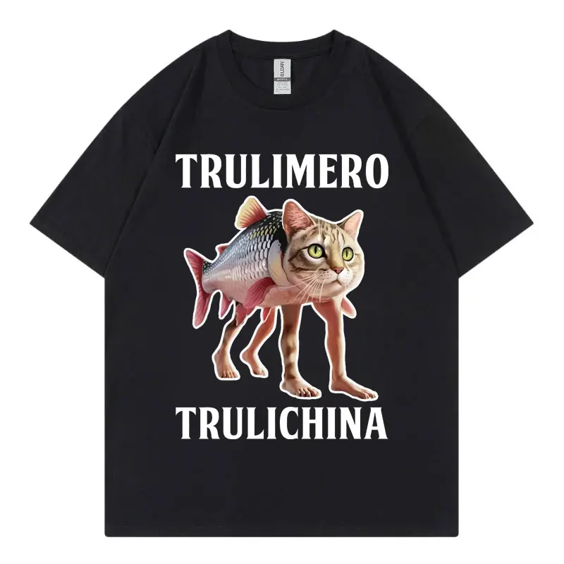Trulimero Trulichina Funny Ltalian Brainrot Meme T Shirt Fashion Oversized O-Neck T-shirts Men Women Casual Short Sleeve T-shirt
Trulimero Trulichina Funny Ltalian Brainrot Meme T Shirt Fashion Oversized O-Neck T-shirts Men Women Casual Short Sleeve T-shirt