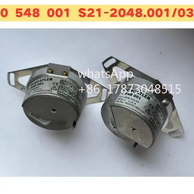 Б/у энкодер 0 548 001 S21-2048.001/03 S21-2048.001/03 Нормальная функция протестирована ОК
Б/у энкодер 0 548 001 S21-2048.001/03 S21-2048.001/03 Нормальная функция протестирована ОК
