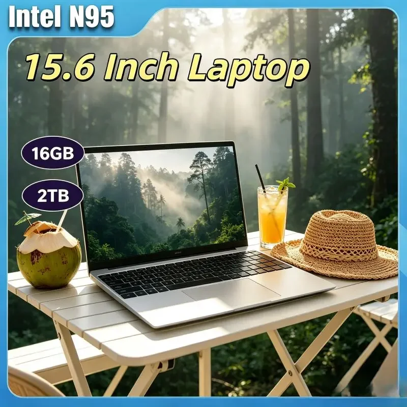 15.6 Inch High-performance Laptop, 120Hz Clear IPS Display, Intel N95,32GB RAM 2TB, 5000mAh Long-lasting Battery for Comfortable
15.6 Inch High-performance Laptop, 120Hz Clear IPS Display, Intel N95,32GB RAM 2TB, 5000mAh Long-lasting Battery for Comfortable