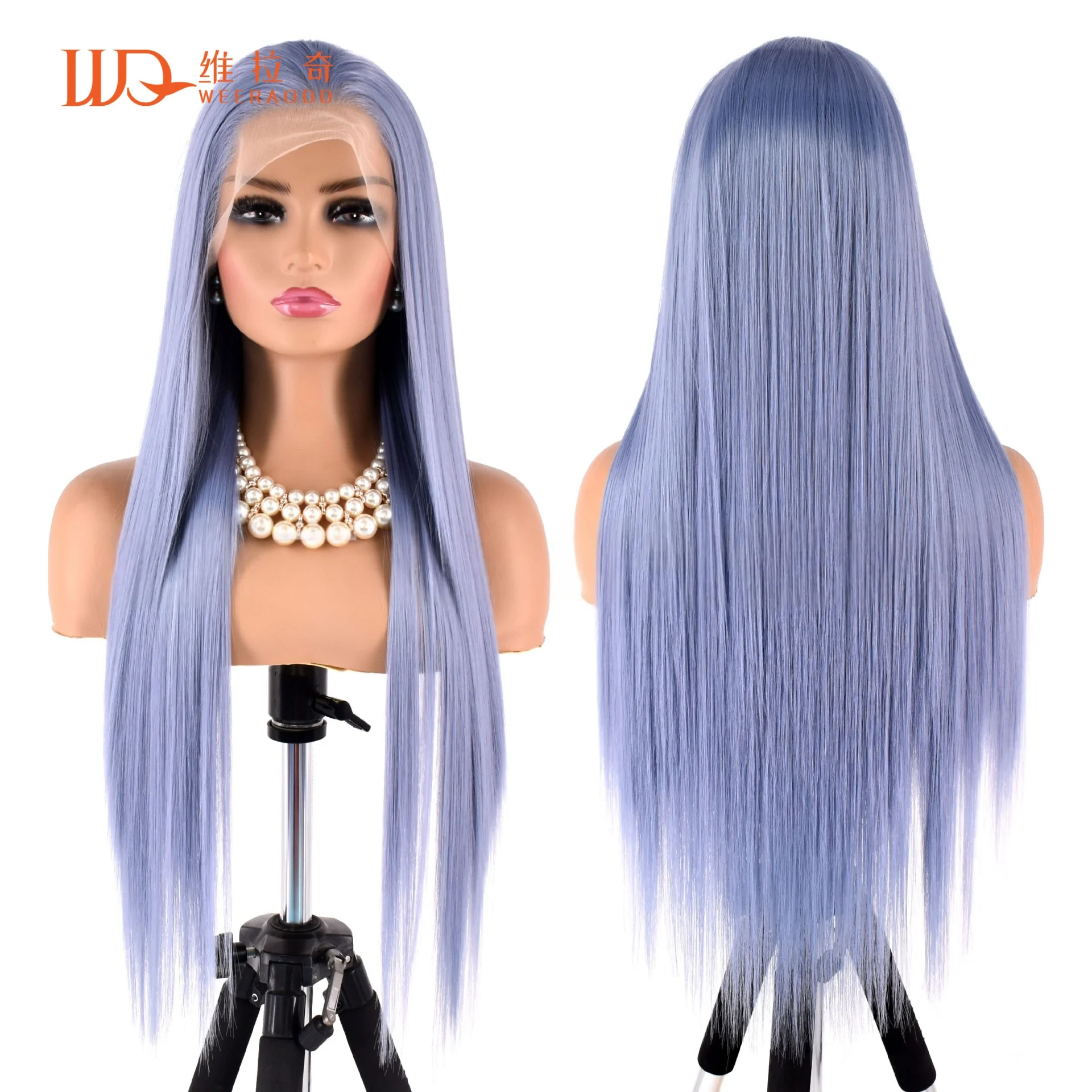 Gray Purple Synthetic Lace Wigs 13*4 for Women 26Inch Long Straight High Temperature Fibers Hair Wigs for Party Cosplay
Gray Purple Synthetic Lace Wigs 13*4 for Women 26Inch Long Straight High Temperature Fibers Hair Wigs for Party Cosplay
