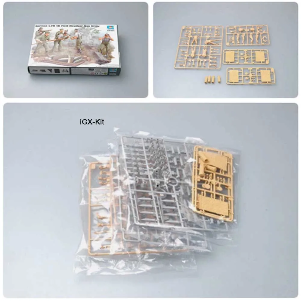 Trumpeter 00425 1/35 Scale Germany Artillery Under Fire Infantry Soldier Miniature Figure Plastic Assembly Building Model Kit
Trumpeter 00425 1/35 Scale Germany Artillery Under Fire Infantry Soldier Miniature Figure Plastic Assembly Building Model Kit