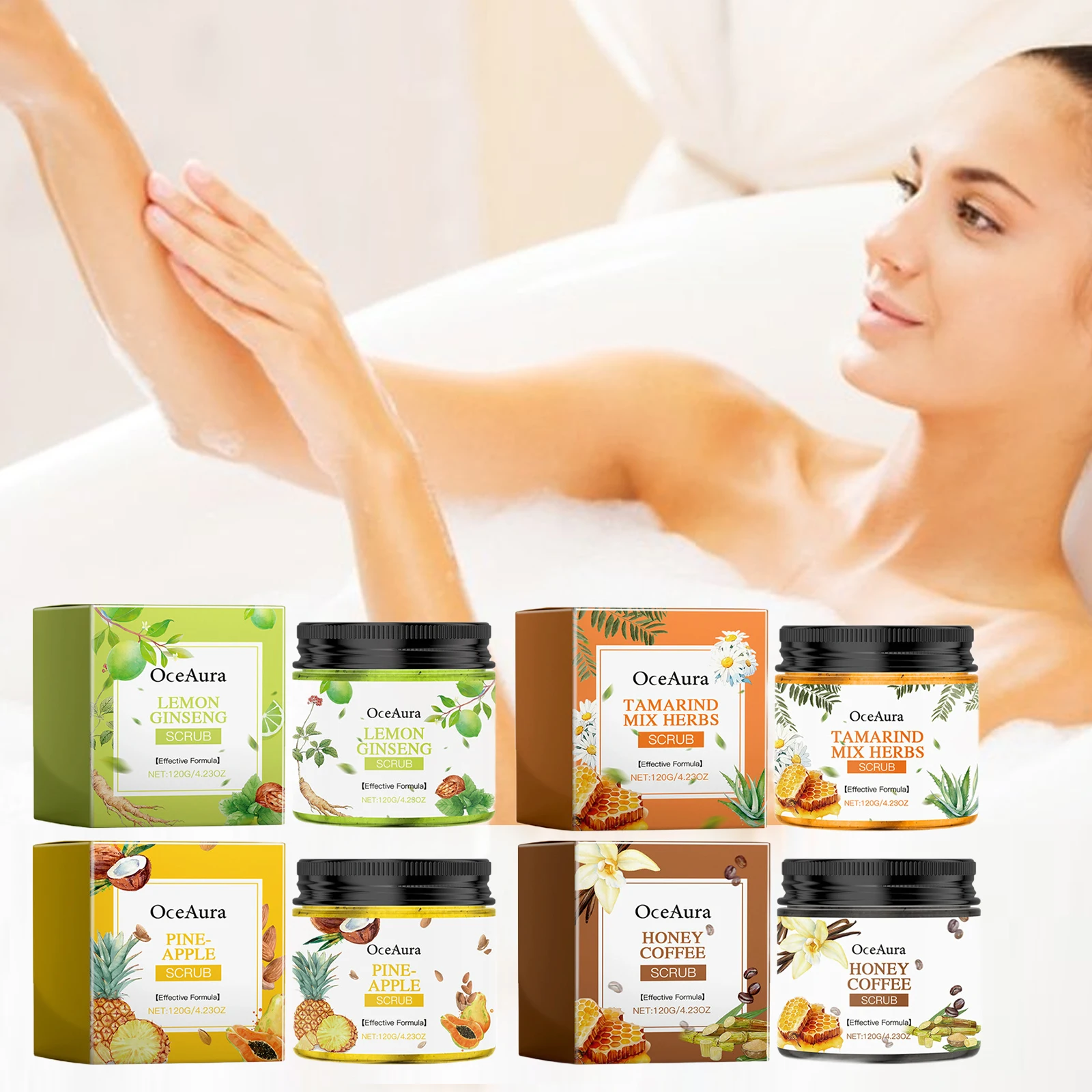 Tamarind Mix Herbs Scrub Ccream Exfoliating Scrub Dead Skin Removal Chicken Skin Improve Dullness Brighten Body Cleaning Product
Tamarind Mix Herbs Scrub Ccream Exfoliating Scrub Dead Skin Removal Chicken Skin Improve Dullness Brighten Body Cleaning Product