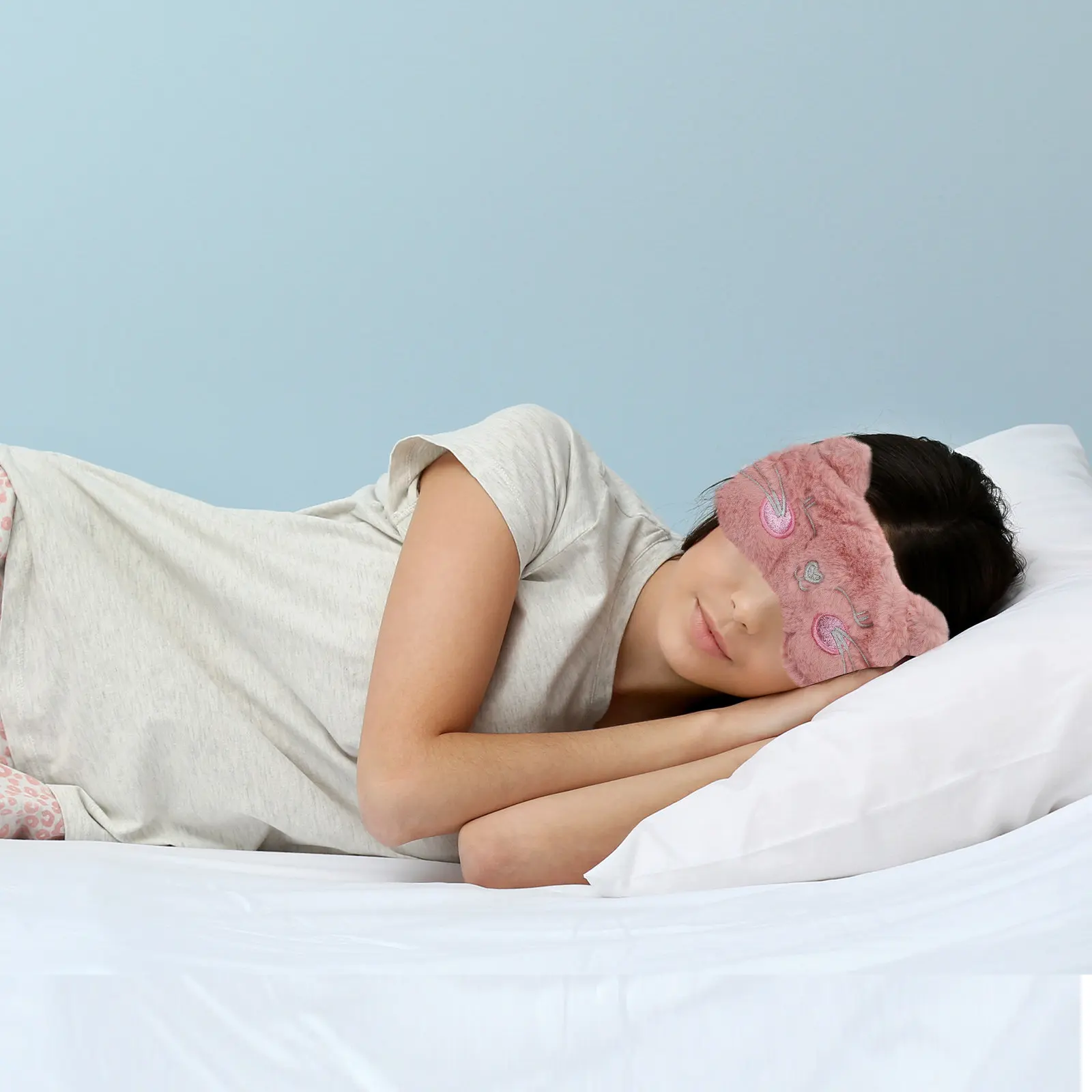 2Pcs Cartoon Animal Eye Masks Soft Lightweight Sleep Eye Masks for Home Airplane Train Camping Hotel Travel Light Blocking Nap
2Pcs Cartoon Animal Eye Masks Soft Lightweight Sleep Eye Masks for Home Airplane Train Camping Hotel Travel Light Blocking Nap