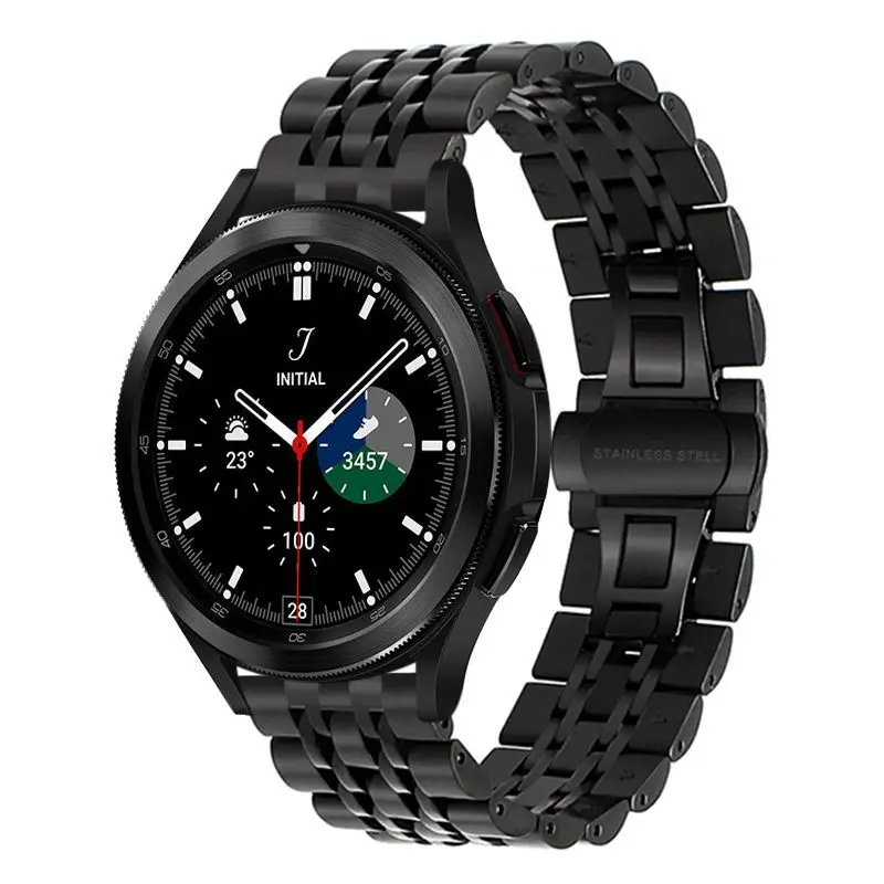 20mm Stainless Steel Strap for Galaxy Watch 5 Pro Replacement Bracelet for Galaxy 4 42mm/46mm Active2 40mm 44mm Wristband
20mm Stainless Steel Strap for Galaxy Watch 5 Pro Replacement Bracelet for Galaxy 4 42mm/46mm Active2 40mm 44mm Wristband