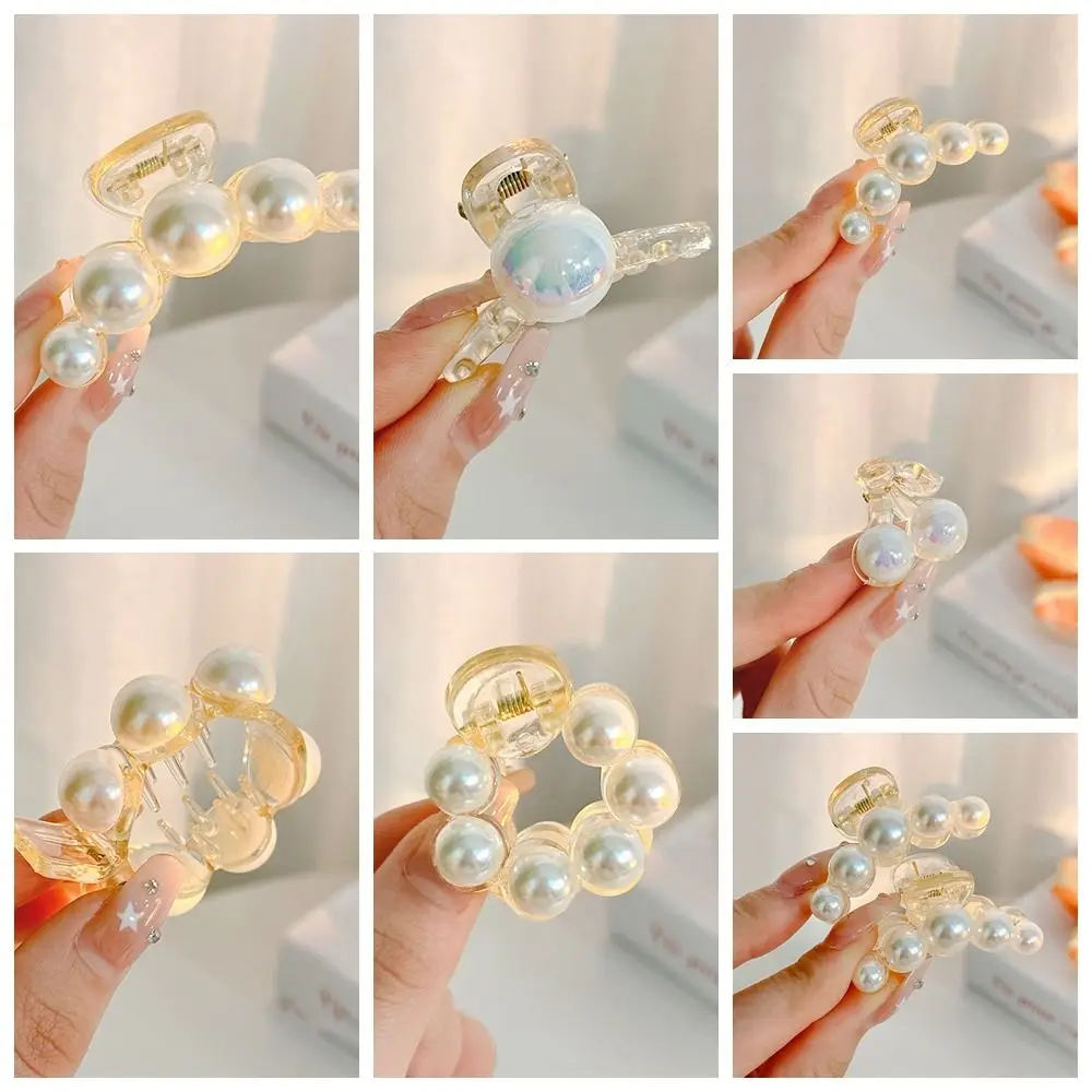 Headdress Geometric Pearl Hair Claw Hairgrips Acrylic Sweet Shark Clip White Hair Clip Hair Crab Clip Daily
Headdress Geometric Pearl Hair Claw Hairgrips Acrylic Sweet Shark Clip White Hair Clip Hair Crab Clip Daily
