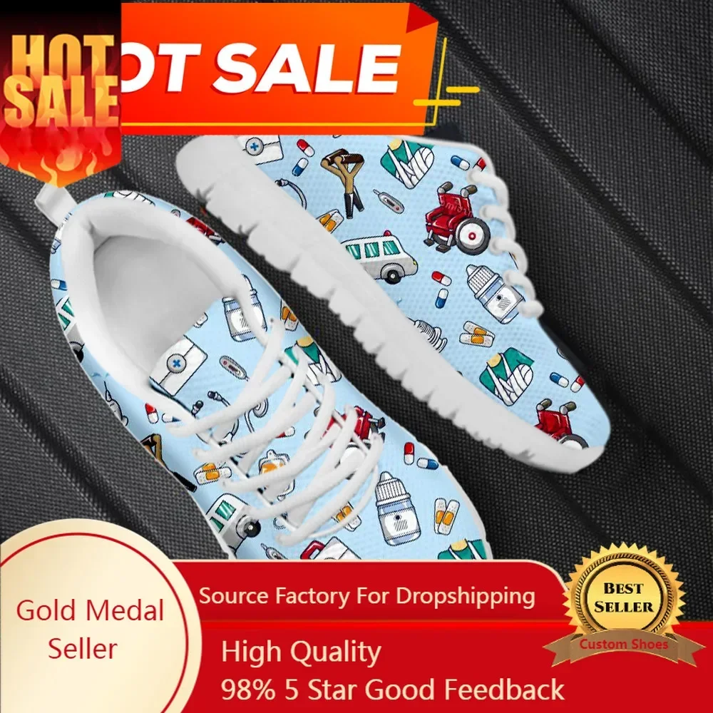 Spring Nurse Flat Shoes Women Cute Cartoon Nurses Printed Women's Sneakers Shoes Breath Mesh Flats Zapatos De Mujer
Spring Nurse Flat Shoes Women Cute Cartoon Nurses Printed Women's Sneakers Shoes Breath Mesh Flats Zapatos De Mujer