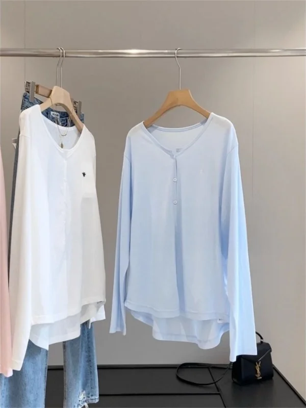 Lightweight Breathable Long Sleeve Embroidered Open Cardigan Summer Korean Style Fashionable Versatile Sun Protection Coat
Lightweight Breathable Long Sleeve Embroidered Open Cardigan Summer Korean Style Fashionable Versatile Sun Protection Coat