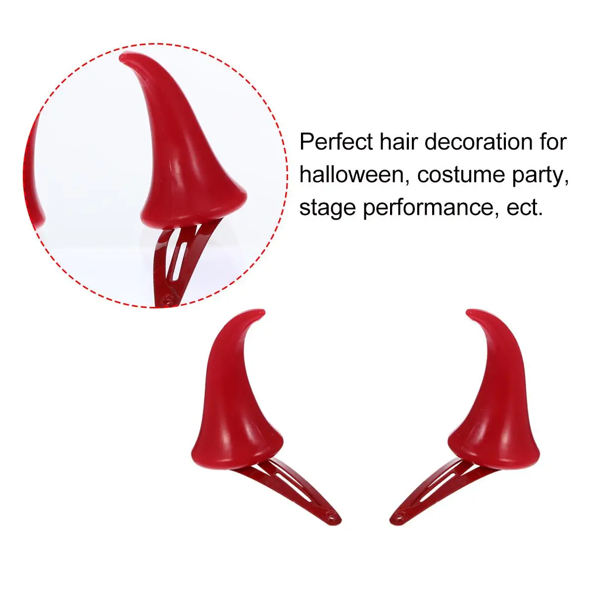 3 Pairs Red Horn Hair Clips Durable Barrettes Halloween Party Accessories Perfect for Stage Performance Hair Care Styling
3 Pairs Red Horn Hair Clips Durable Barrettes Halloween Party Accessories Perfect for Stage Performance Hair Care Styling