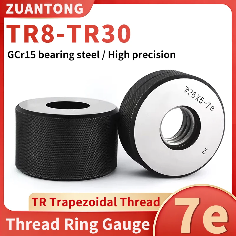 1SET(1*GO+1*NOGO)7e Tr Type Trapezoidal Thread Ring Gauge MeasureTool Tr8-Tr30 HighQuality Tr8 10 12 14 16 18 20 22 24 26 28 30
1SET(1*GO+1*NOGO)7e Tr Type Trapezoidal Thread Ring Gauge MeasureTool Tr8-Tr30 HighQuality Tr8 10 12 14 16 18 20 22 24 26 28 30