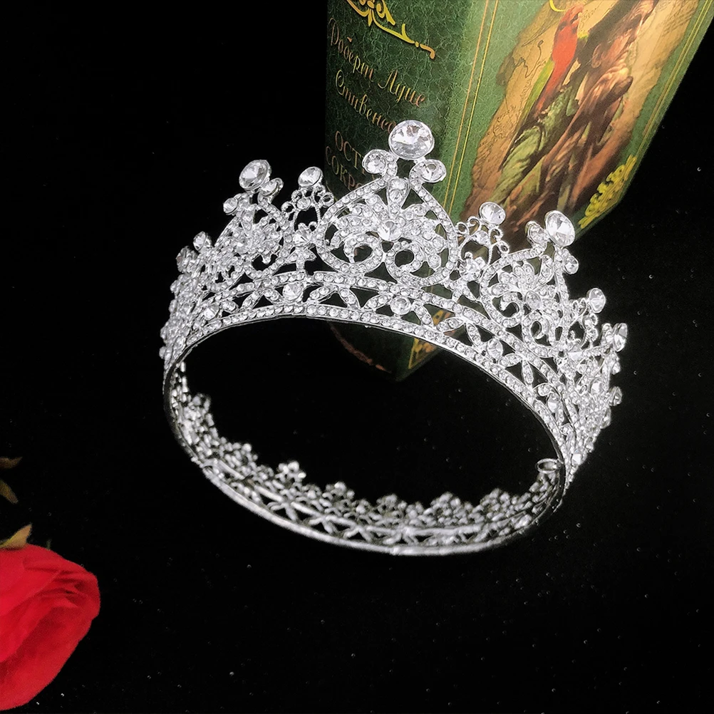 Rhinestone Crown Hair Accessories Unique Bridal Supply Ladies Girls Bridesmaids Headb Crystal Alloy Beautiful Design
Rhinestone Crown Hair Accessories Unique Bridal Supply Ladies Girls Bridesmaids Headb Crystal Alloy Beautiful Design