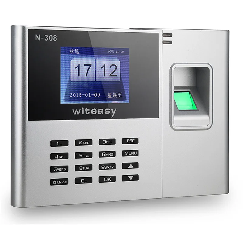 A79U-Fingerprint Time And Attendance Machine System Employee Time Clock System Wifi 2000Mah Battery Easy To Use US Plug
A79U-Fingerprint Time And Attendance Machine System Employee Time Clock System Wifi 2000Mah Battery Easy To Use US Plug