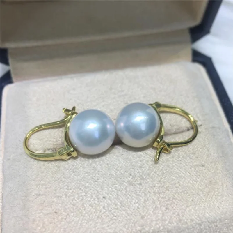 UMQ Elegant Earrings 11-12mm Natural Sea White Pearls Genuine Stud Earrings For Women Fine Jewelry
UMQ Elegant Earrings 11-12mm Natural Sea White Pearls Genuine Stud Earrings For Women Fine Jewelry