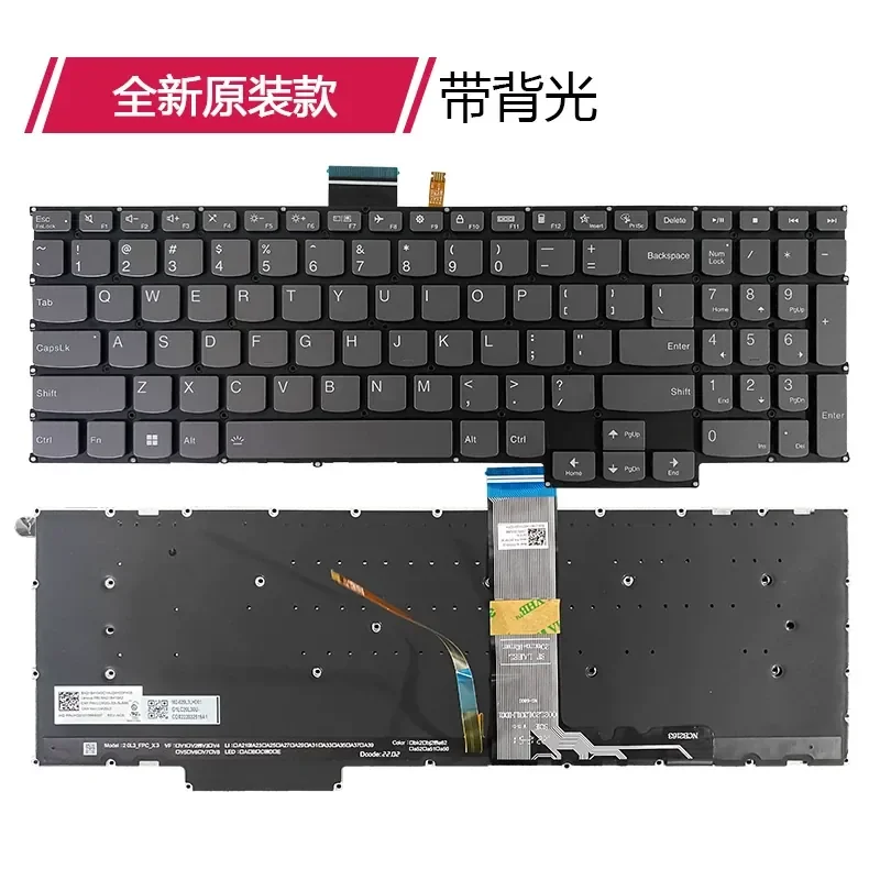 New Keyboard for Lenovo Xiaoxin Pro 16 ARH7 IAH7 Xiaoxin PRO 16ach 16IHU 2021
New Keyboard for Lenovo Xiaoxin Pro 16 ARH7 IAH7 Xiaoxin PRO 16ach 16IHU 2021