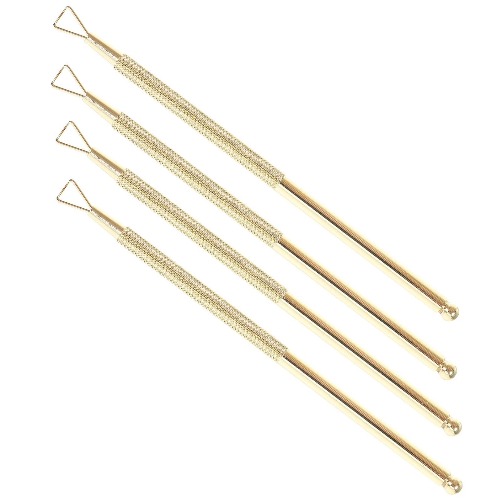 4 Pcs Nail Art Pusher with Triangular Tip Stainless Steel Gel Remover Scratch Tool for Care Pedicure Manicure Accessories
4 Pcs Nail Art Pusher with Triangular Tip Stainless Steel Gel Remover Scratch Tool for Care Pedicure Manicure Accessories