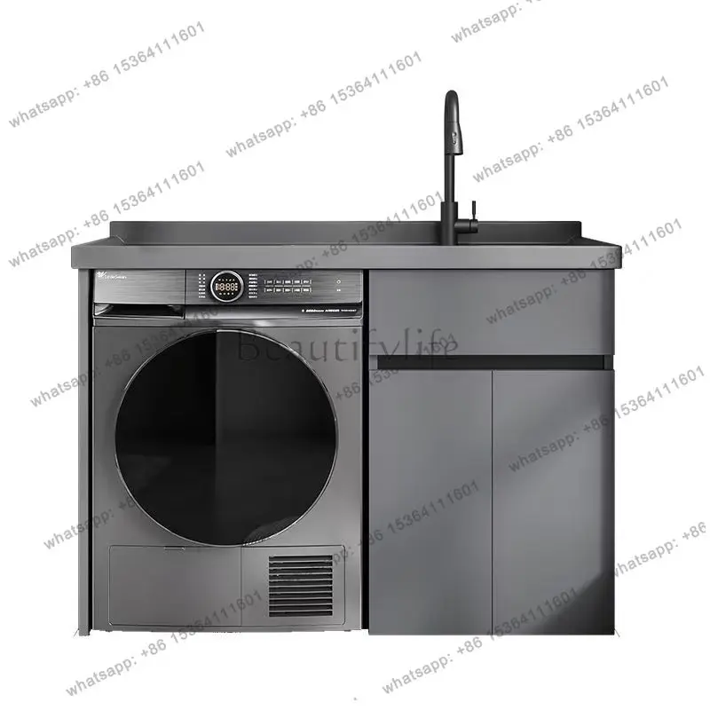 Stainless steel honeycomb aluminum balcony laundry cabinet integrated basin combination with washboard
Stainless steel honeycomb aluminum balcony laundry cabinet integrated basin combination with washboard