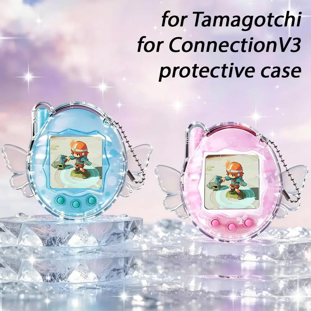 Transparent Protective Case For Tamagotchi ConnectionV3 Hard Cover Virtual Pet Electronic Game Machine Shockproof Shell
Transparent Protective Case For Tamagotchi ConnectionV3 Hard Cover Virtual Pet Electronic Game Machine Shockproof Shell