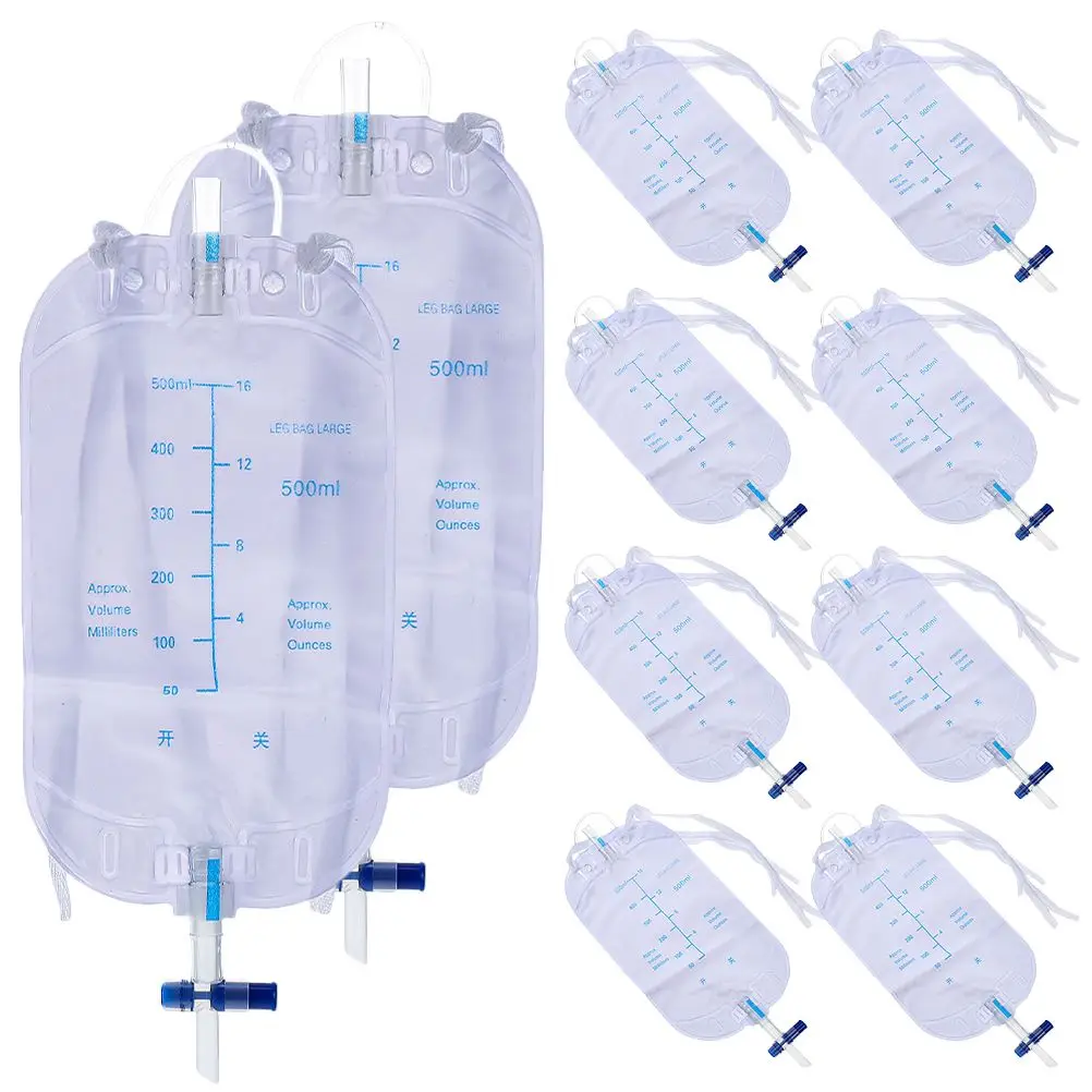 10 Pcs Urine Storage Bag Wearable Urinary Drainage Container for Urine Container Men Leg Bag Thickened PVC Anti Leakage
10 Pcs Urine Storage Bag Wearable Urinary Drainage Container for Urine Container Men Leg Bag Thickened PVC Anti Leakage