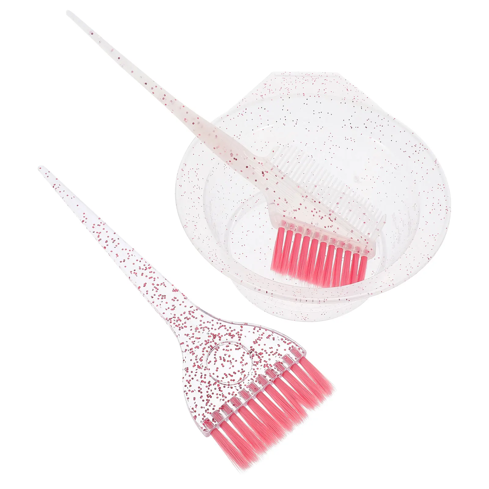 1 set Hair Dye Coloring Tool Kit Mixing Bowl Flexible Bristles Reusable Powder Highlighting Bleaching Salon Home
1 set Hair Dye Coloring Tool Kit Mixing Bowl Flexible Bristles Reusable Powder Highlighting Bleaching Salon Home