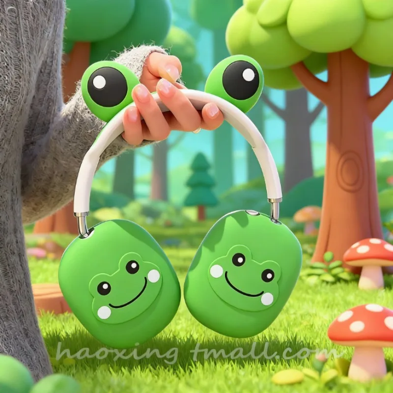 Suitable for AirPods Max Protective Case Cute Frog Headset Cover Silicone Soft Shell AirPods Max Decorative Accessories Gift
Suitable for AirPods Max Protective Case Cute Frog Headset Cover Silicone Soft Shell AirPods Max Decorative Accessories Gift