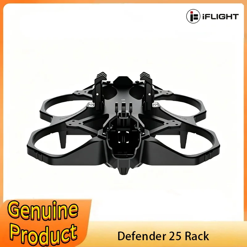 IFlight Defender 25 2.5inch 112mm FPV Frame Kit with 2.5mm Arm 915MHz/2.4GHz Antenna for FPV Racing Drone Part
IFlight Defender 25 2.5inch 112mm FPV Frame Kit with 2.5mm Arm 915MHz/2.4GHz Antenna for FPV Racing Drone Part