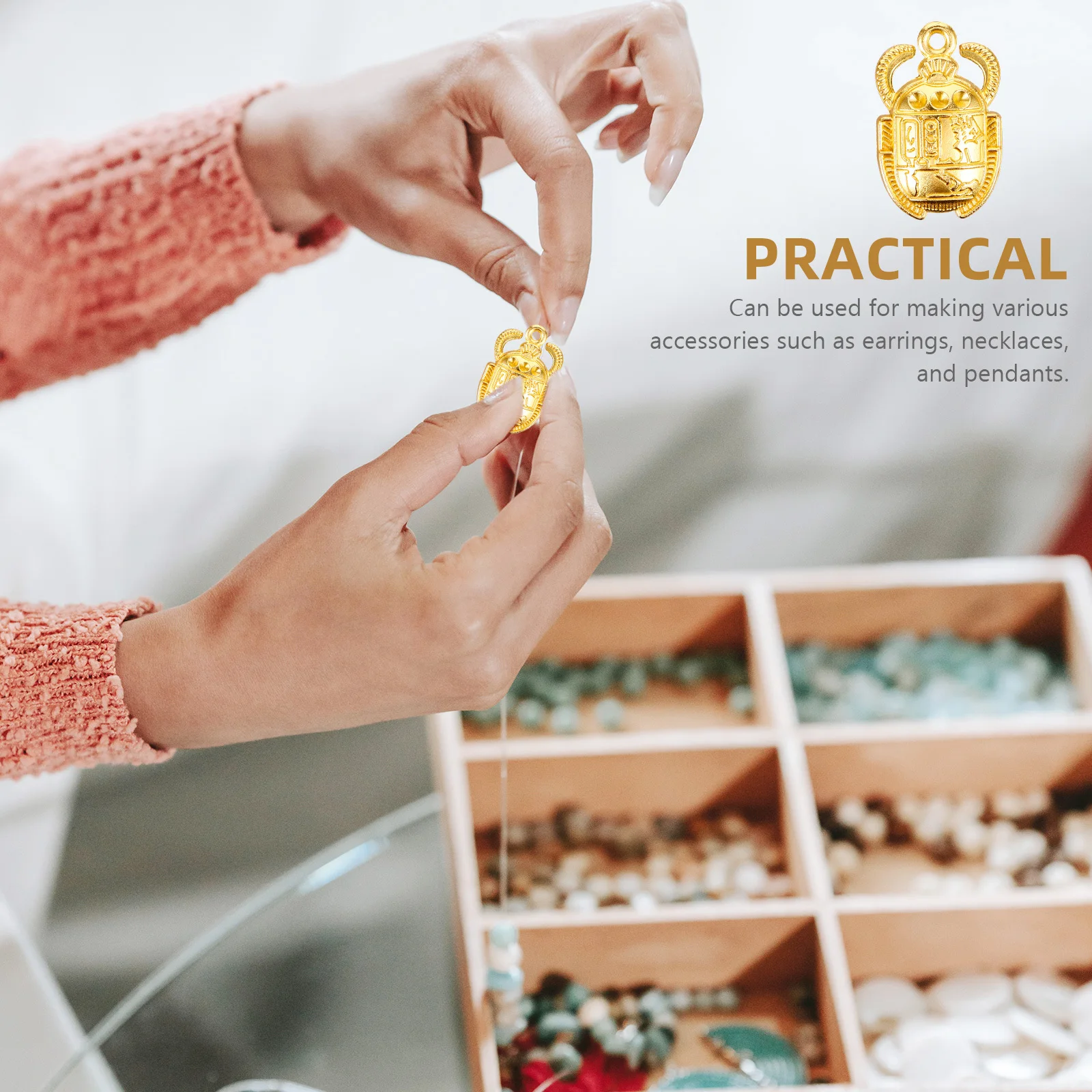 30Pcs Beetle Charm Vintage Metal DIY Jewelry Making Material Necklace Bracelet Earrings Pendant Key Chain Egyptian Charm
30Pcs Beetle Charm Vintage Metal DIY Jewelry Making Material Necklace Bracelet Earrings Pendant Key Chain Egyptian Charm