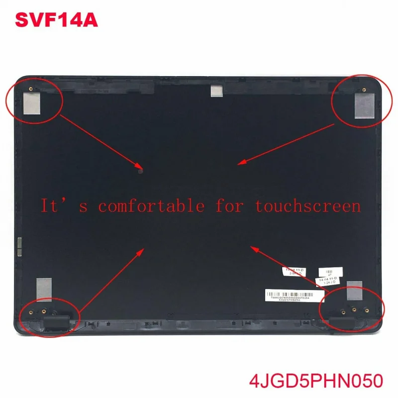 Z Laptop Back Cover Rear Lid For SONY SVF14A 4JGD5PHN050 Black 14" Touch Version
Z Laptop Back Cover Rear Lid For SONY SVF14A 4JGD5PHN050 Black 14" Touch Version