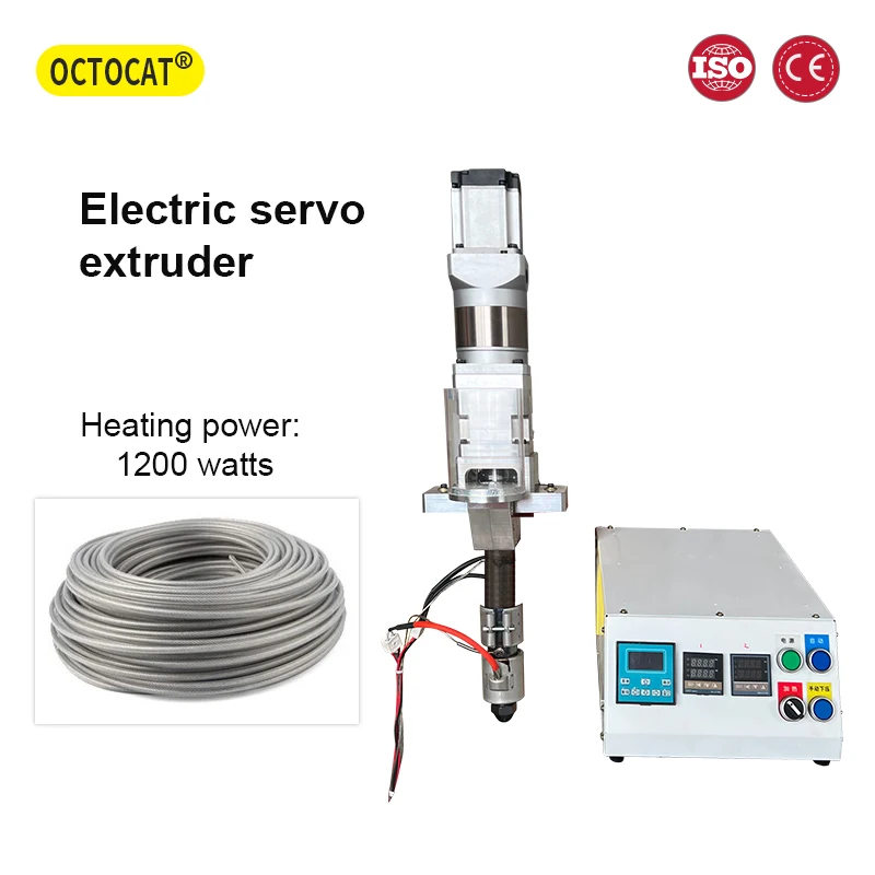 Electric 3D Printing Extruder 4kg/h Vertical Extruder 1200W Injection Molding Machine Desktop Laboratory Plastic ABS PP Extruder
Electric 3D Printing Extruder 4kg/h Vertical Extruder 1200W Injection Molding Machine Desktop Laboratory Plastic ABS PP Extruder