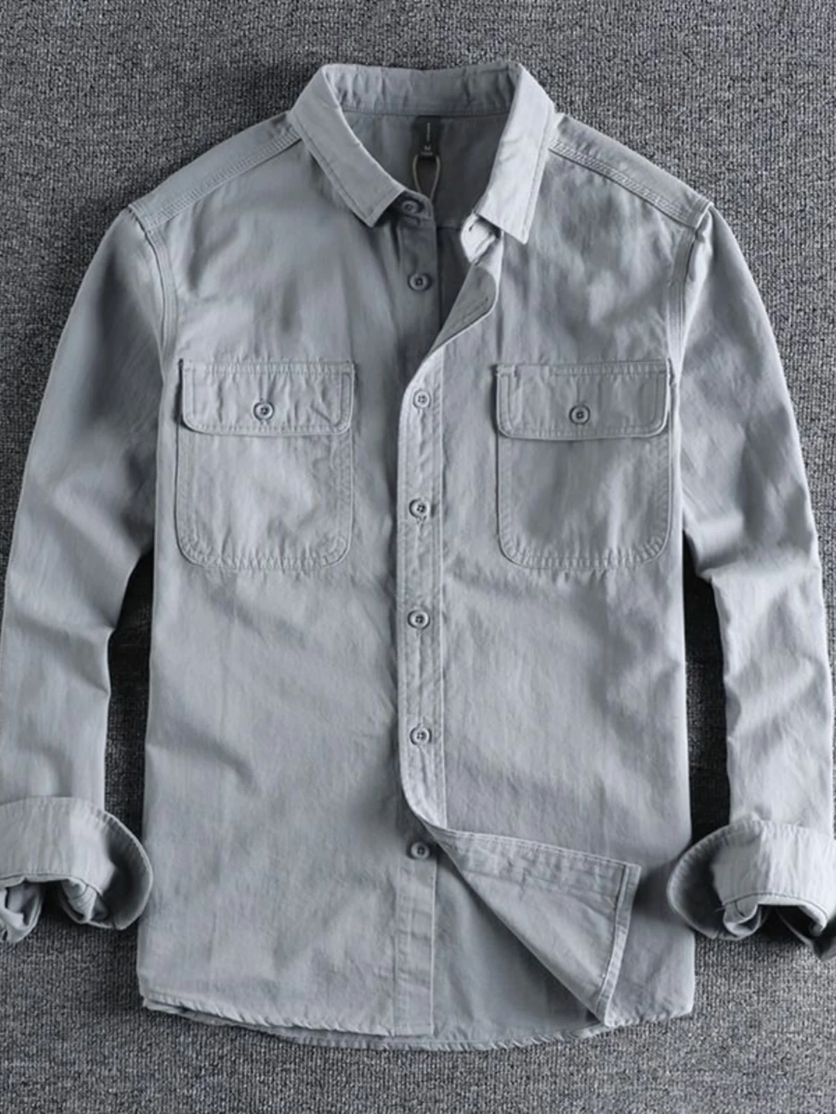 Men's Pure Cotton Work irt Long Sve Anti-Scald Wear Resistant Construction Site Labor Workwear Double ket Jaet Top
Men's Pure Cotton Work irt Long Sve Anti-Scald Wear Resistant Construction Site Labor Workwear Double ket Jaet Top