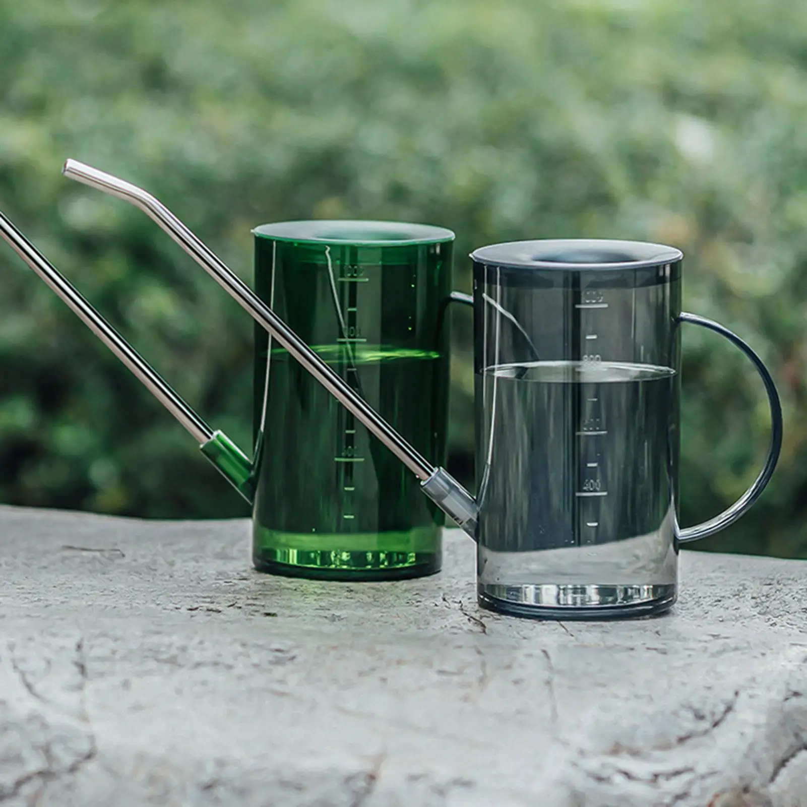 1pc Long Spout Watering Can Stainless Steel With Transparent Scalefor Precise Watering Of Flowers Potted Plants And Greenery
1pc Long Spout Watering Can Stainless Steel With Transparent Scalefor Precise Watering Of Flowers Potted Plants And Greenery