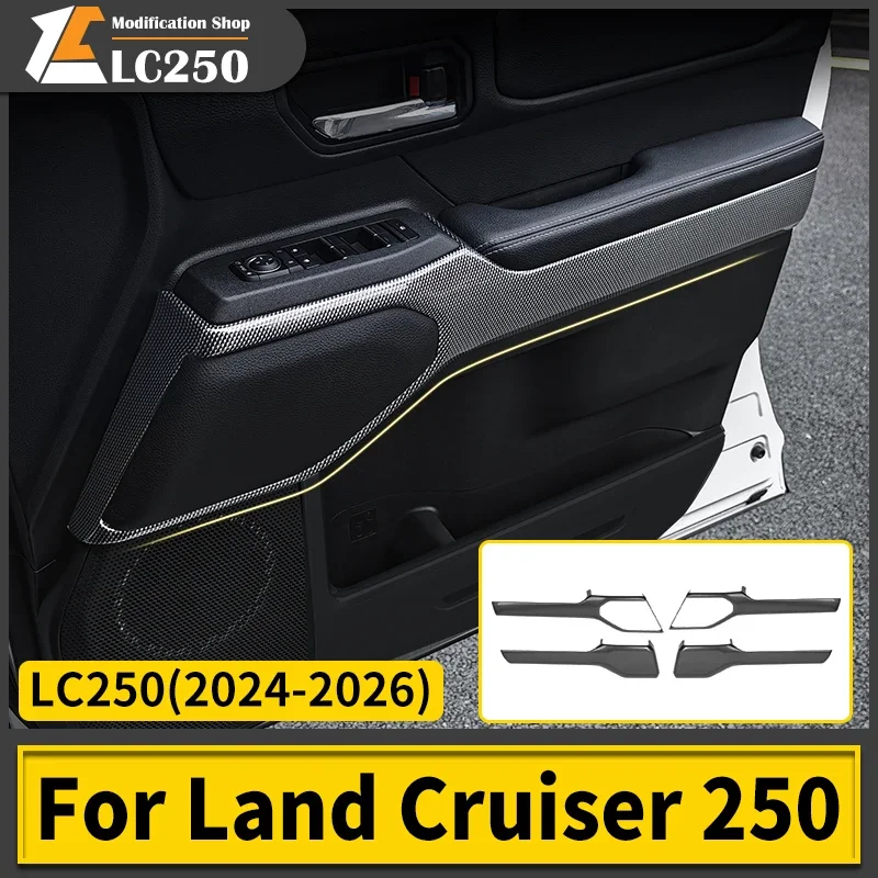 Для Toyota Land Cruiser Prado 250 2024 2025 внутренняя накладка на дверь, панель из углеродного волокна, защита, аксессуары для интерьера
Для Toyota Land Cruiser Prado 250 2024 2025 внутренняя накладка на дверь, панель из углеродного волокна, защита, аксессуары для интерьера