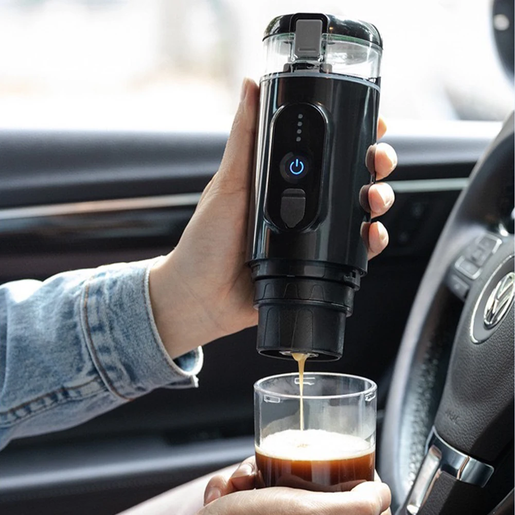 Portable Espresso Machine 7500Mah Wireless Heating, 20 Bar Electric Coffee Maker For Travel & Home
Portable Espresso Machine 7500Mah Wireless Heating, 20 Bar Electric Coffee Maker For Travel & Home