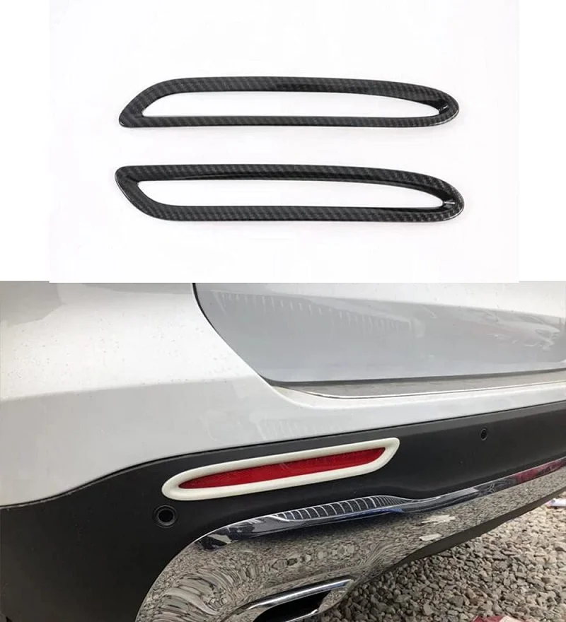 2pc Silver Carbon Fiber Pattern Rear Fog Lamp Cover Trim For Benz GLB Class W247 2020-2022 Car Decorative Cover Car Accessories
2pc Silver Carbon Fiber Pattern Rear Fog Lamp Cover Trim For Benz GLB Class W247 2020-2022 Car Decorative Cover Car Accessories