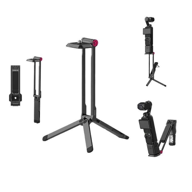 MA66 Magnetic Quick Release Tripod for DJI Pocket 3 Foldable Selfie Stick Handle Tripod with Hidden Hook for Travel
MA66 Magnetic Quick Release Tripod for DJI Pocket 3 Foldable Selfie Stick Handle Tripod with Hidden Hook for Travel