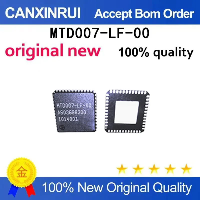 (5-100 pieces)Brand new stock MTD007-LF-00 QFN
(5-100 pieces)Brand new stock MTD007-LF-00 QFN