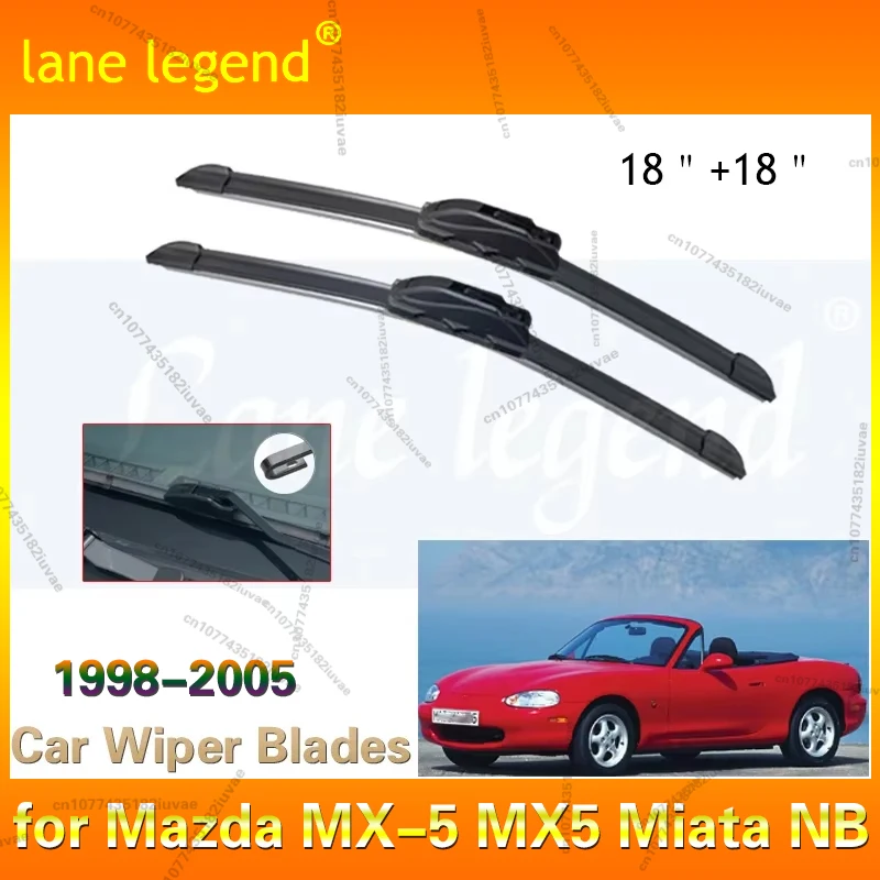 for Mazda MX-5 MX5 Miata NB 1998~2005 Car Wiper Blades Front Window Windscreen Windshield Car Accessories 1999 2001 2002 2003
for Mazda MX-5 MX5 Miata NB 1998~2005 Car Wiper Blades Front Window Windscreen Windshield Car Accessories 1999 2001 2002 2003