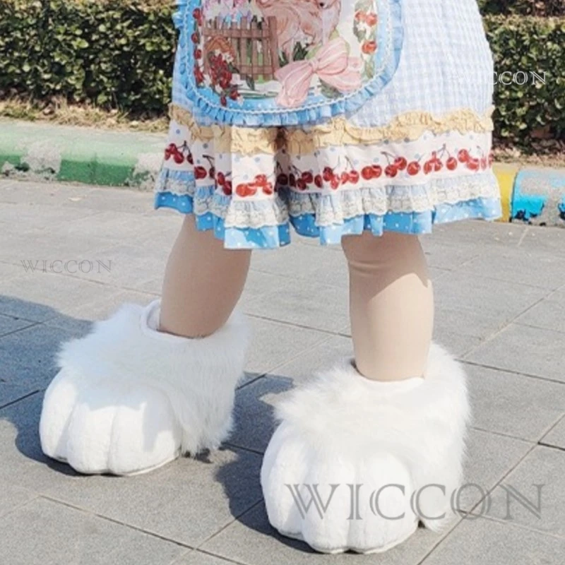 Fursuit Paw Cosplay Shoes Accessories Furry Cosplay Rubbit Cat Boots Cute Fluffy Animal Manga Party Cos Wearable Unisex Costume
Fursuit Paw Cosplay Shoes Accessories Furry Cosplay Rubbit Cat Boots Cute Fluffy Animal Manga Party Cos Wearable Unisex Costume