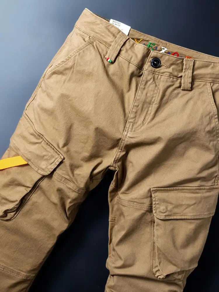 Мужские повседневные брюки Yezoe American Khaki Multi-ket Elastic Workwear, длинные, свободные, прямые, осенне-зимний тренд 2025
Мужские повседневные брюки Yezoe American Khaki Multi-ket Elastic Workwear, длинные, свободные, прямые, осенне-зимний тренд 2025