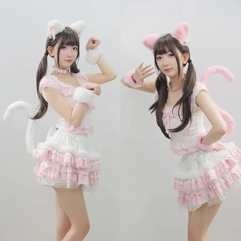 Woman cosplay set anime cosplay cat ear necklace cosplay for women accessories JK lolita accessories cosplay set
Woman cosplay set anime cosplay cat ear necklace cosplay for women accessories JK lolita accessories cosplay set
